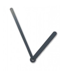 Lancette per Orologio Nere - Ore, Minuti | 6,2 - 9,6 cm