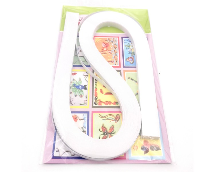 Nastri per Quilling | Bianco - 7x530mm