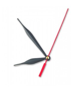 Lancette per Orologio Nere - Ore, Secondi, Minuti | 6,2 -...