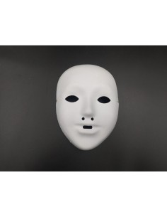 Maschera di carta a forma di viso
