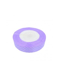 Nastro Decorativo con Pattern | A Pois Lilla - 2cm x 20m