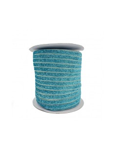 Nastro Decorativo | Brillantini Azzurro - 1cm x 1m