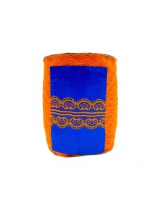 Nastro in Pizzo | Arancione - 4,5cm x 1m