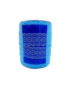 Nastro in Pizzo | Azzurro - 4,5cm x 1m