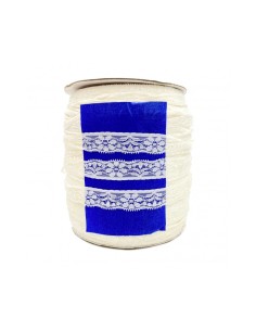 Nastro in Pizzo | Bianco - 2,5cm x 1m