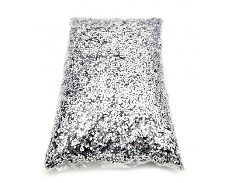 Glitter Stelline | Argento - 1kg