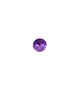 Zircone Tondo - Viola - 25 mm