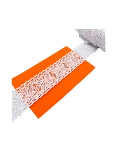 Nastro in Pizzo Bianco 4cm x 1m
