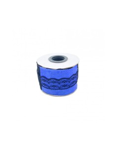 Nastro in Pizzo | Nero - 2,5cm x 20m