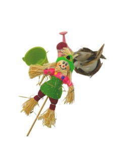 Spaventapasseri Piccolo | Cappello Verde