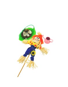 Spaventapasseri Piccolo | Cappello Arancione