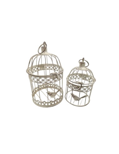Gabbiette decorative in ferro con...
