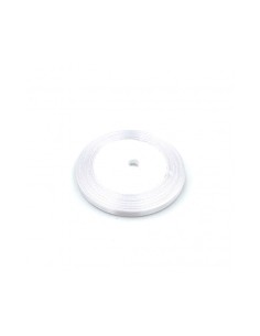 Nastro Satinato Bianco 0,5cm x 22m
