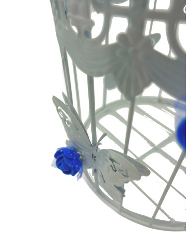 Decorazione Gabbie Bianche con...