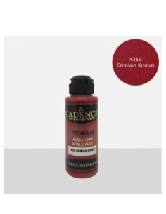 Colore Acrilico 4350 Cremisi 120ml