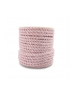 Cordoncino Tessuto Intrecciato - Rosa | 5mm x 20m