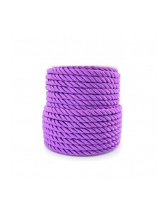 Cordoncino Tessuto Intrecciato - Viola | 5mm x 20m