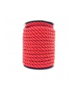 Cordoncino Tessuto Intrecciato - Rosso| 8mm x 15m