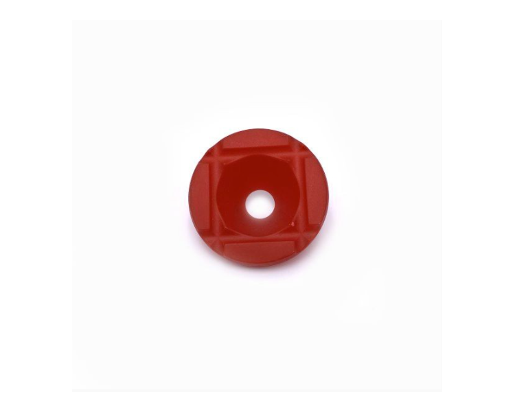 Porta Pennelli Rosso 8x8cm