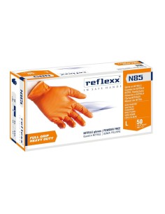 REFLEXX - Guanti Meccanici in Nitrile - N85 - 50 Pezzi