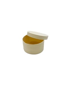 Scatola in Legno Mini | Tonda - 7,5x4 cm