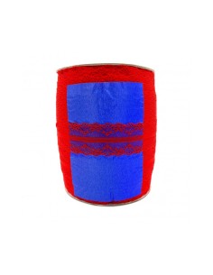 Nastro in Pizzo Rosso - 4,5cm x 1m