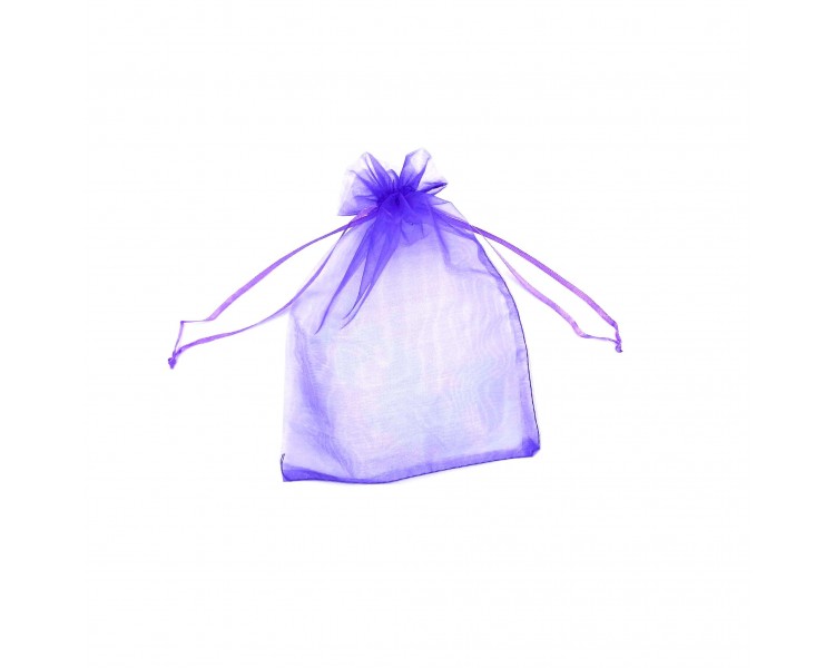 Sacchetto in Organza 23x17cm Viola