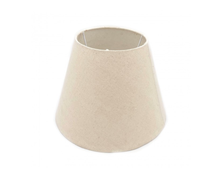 Paralume in Tessuto | Beige - 14x25x19cm