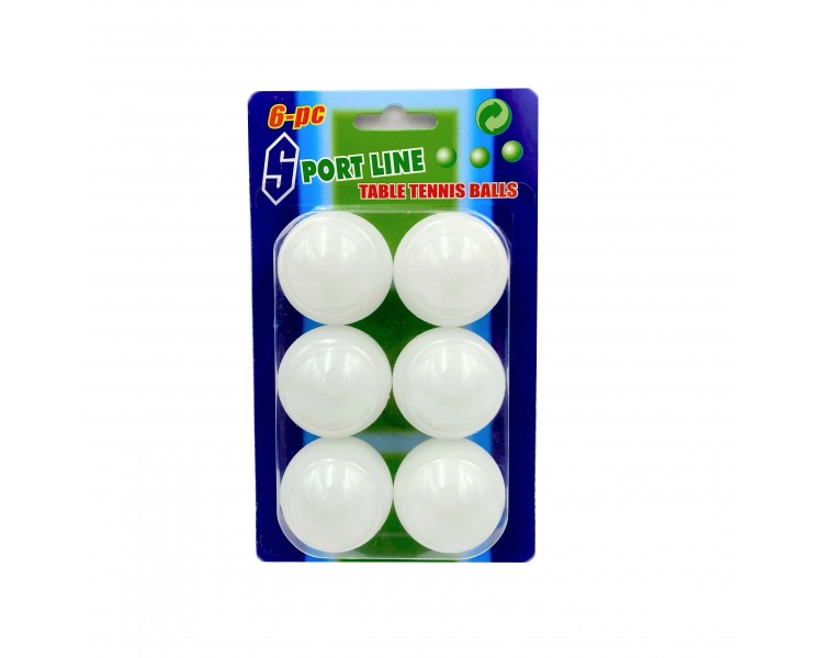 Set 6 Palline da Ping Pong 4cm