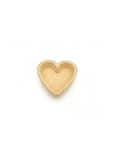 Piattino Legno Compressato Cuore 11,5x11,5x3,5cm