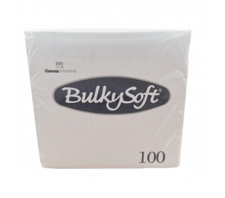 Tovaglioli "BulkySoft" | Bianco / 40x40cm - 100 pezzi