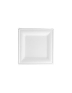 Piatto Compost Quadrato - 16x16 - 50 Pz