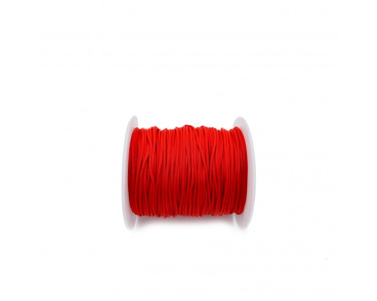 Cordoncino in Tessuto | Rosso - 1mm x 91,4m