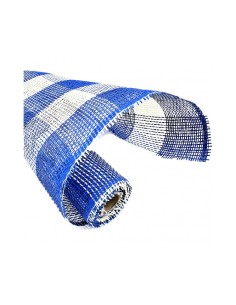 Retina per Fiori Blu Scacchi 0,56x5m