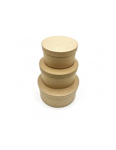 Scatola Cartone | Rotonda - 3 in 1