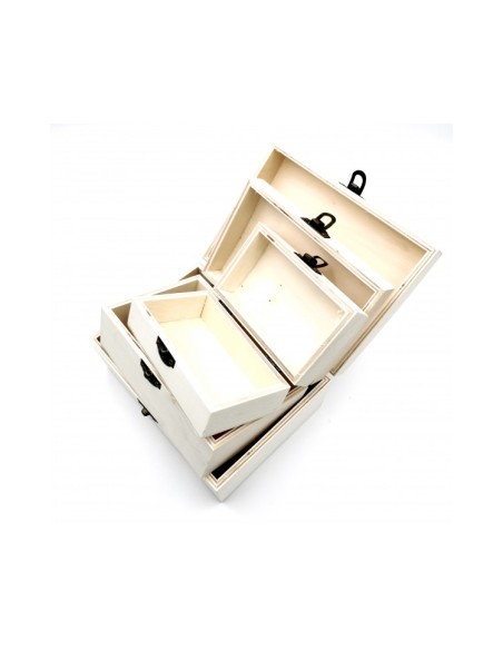 Scatole Legno | Bombate - 3 in 1