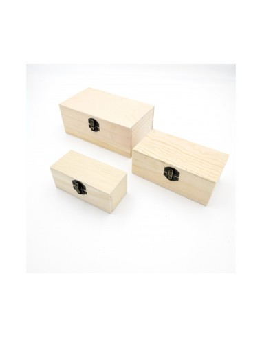Scatole Legno Rettangolare 3 in 1