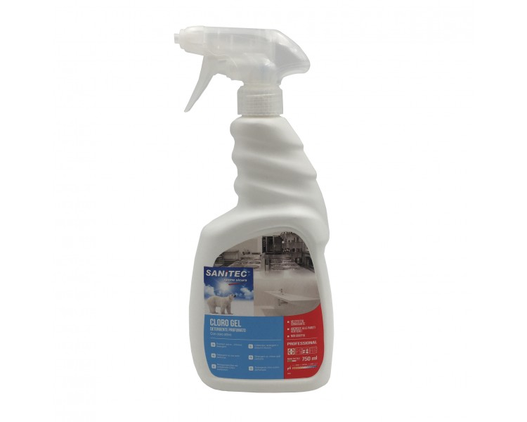 "Sanitec" Detergente Multisuperficie Profumato - Cloro Gel | 750ml