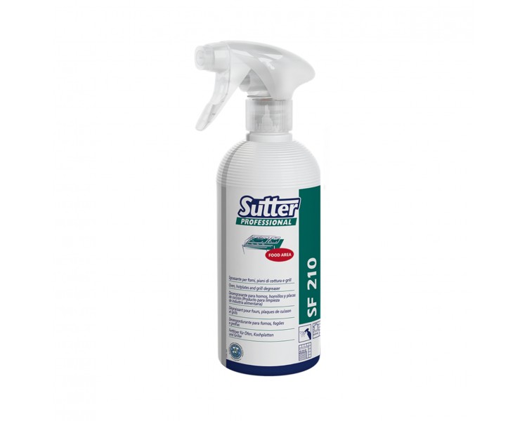 "Sutter" Sgrassante per Forni, Piani di Cottura e Grill - SF 210 | 500ml