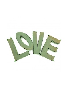 Spugna per fiori Scritta "Love"