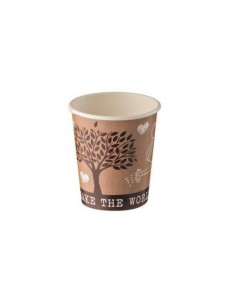 Bicchiere in Carta + PE - 115 ml - 6,2x6,3 cm - 50 Pezzi