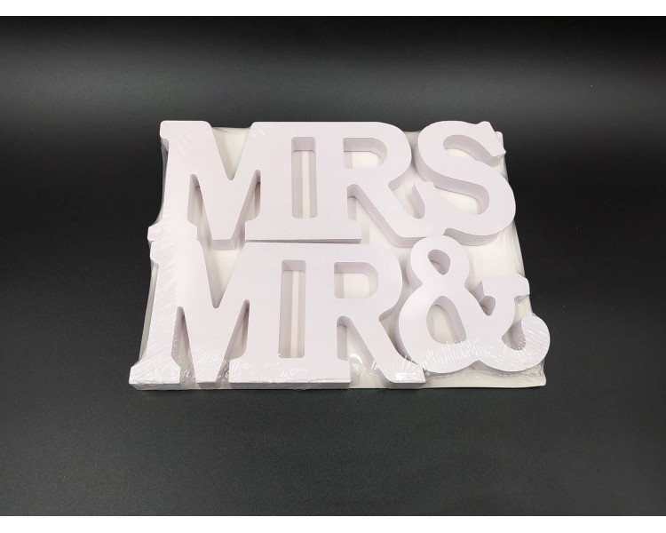 Decorazione Mrs&Mr | 21x16cm