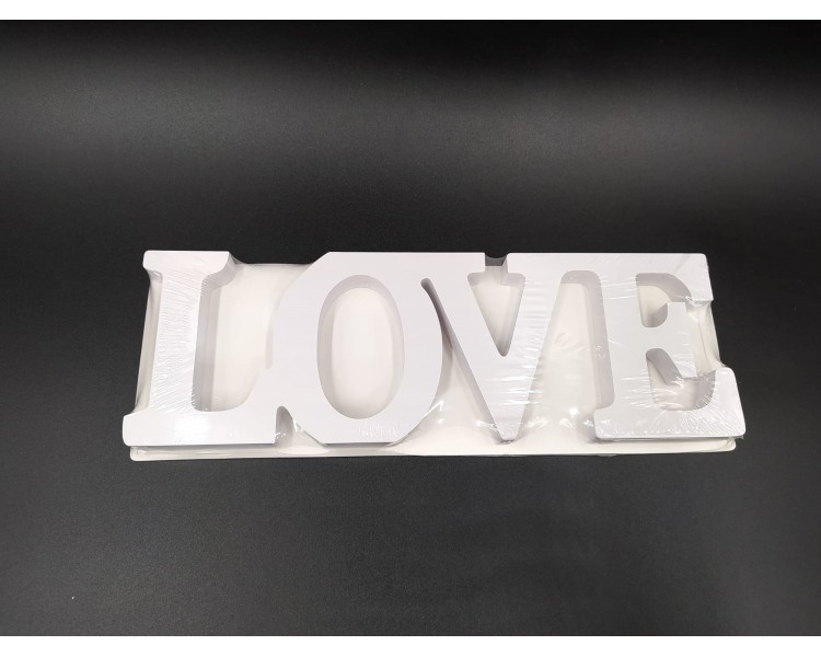 Decorazione Love | 25,5x8,5cm