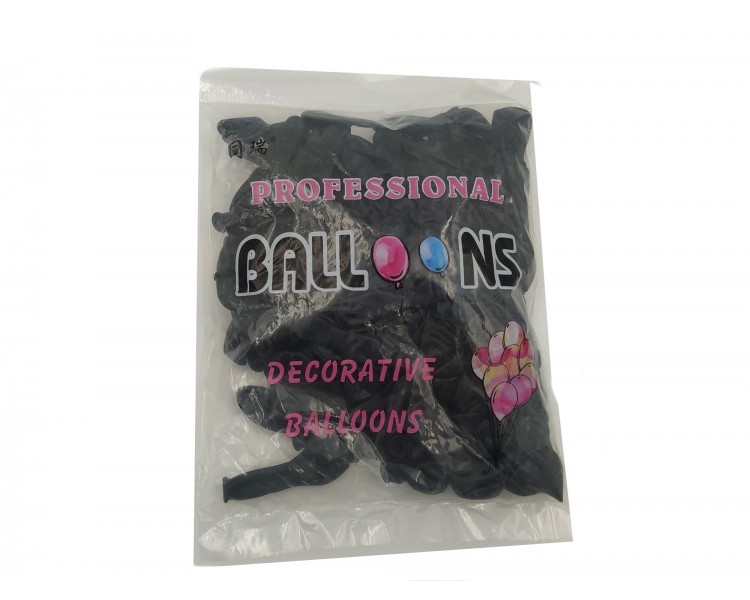 Palloncini ,,Balloons profesional" | Nero - 200 pezzi