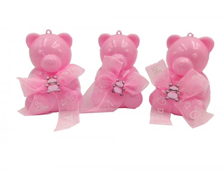 PVC Scatola per regalo | Rosa - 12 pezzi