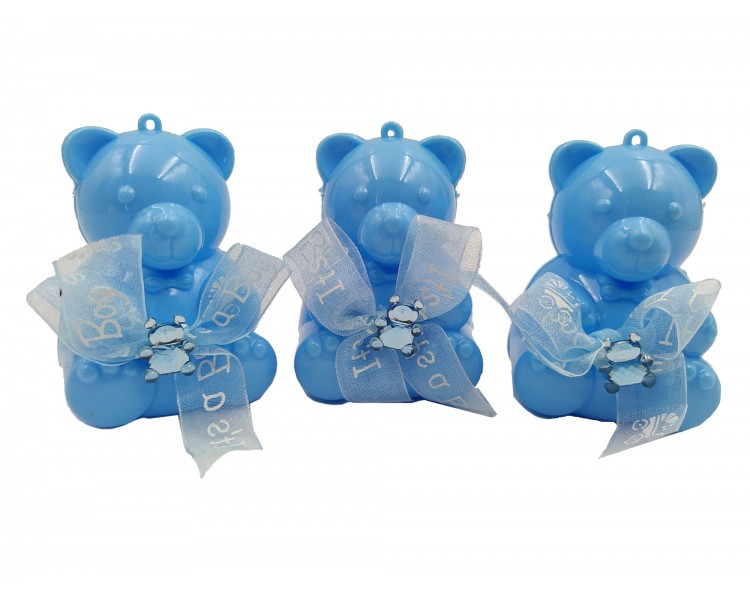 PVC Scatola per regalo | Blu - 12 pezzi