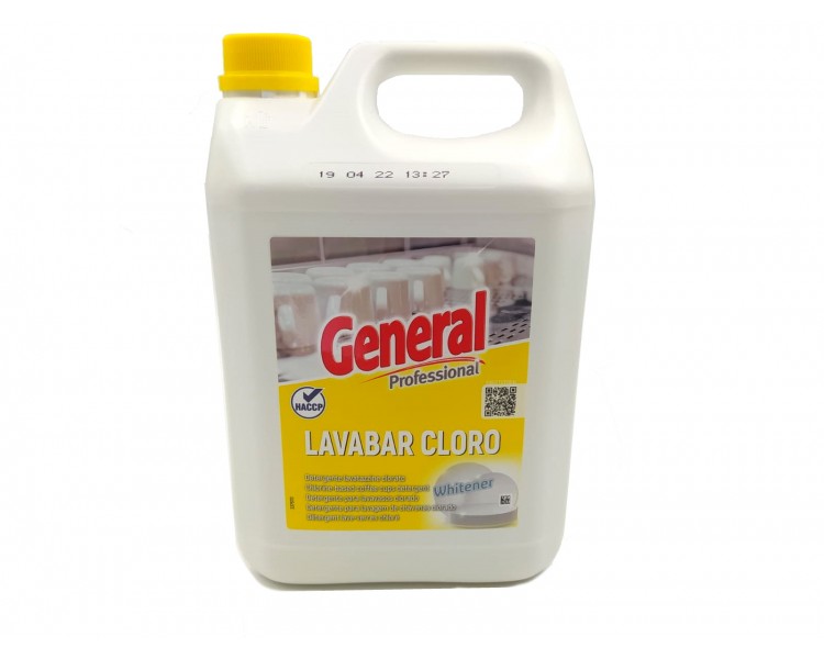 GENERAL Detergente Lavabar Cloro | 5 kg