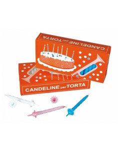 Candeline | Bianco / 0,6x6,5cm - 100 pezzi