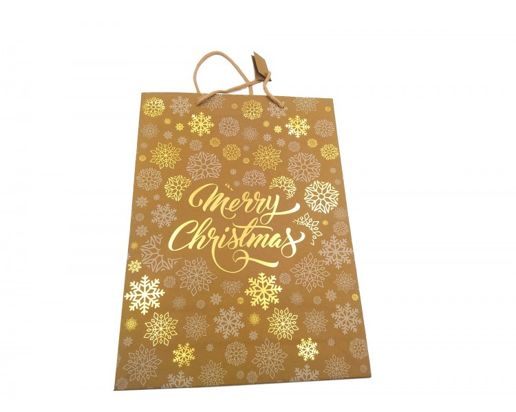 Shopper in Carta - Merry Christmas - 33x45