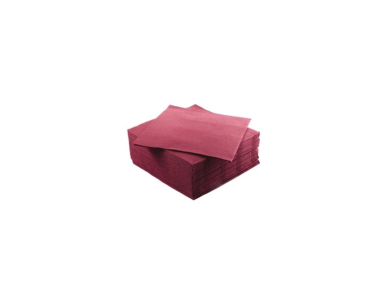 Tovaglioli Bordeaux - 38x38 cm - 40 Pezzi